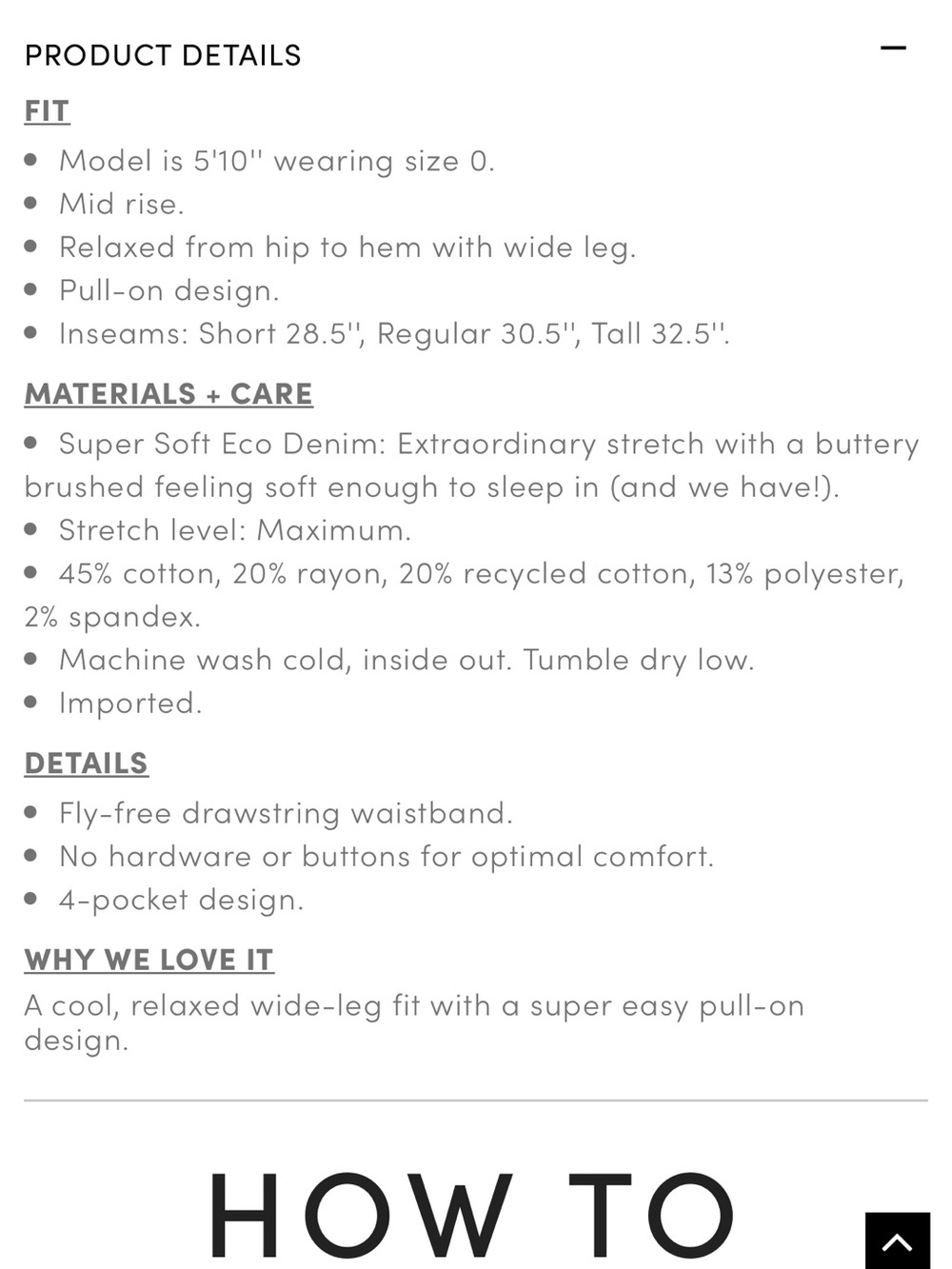 torrid Light Blue Eco Denim Wide-Leg Sleep Pants